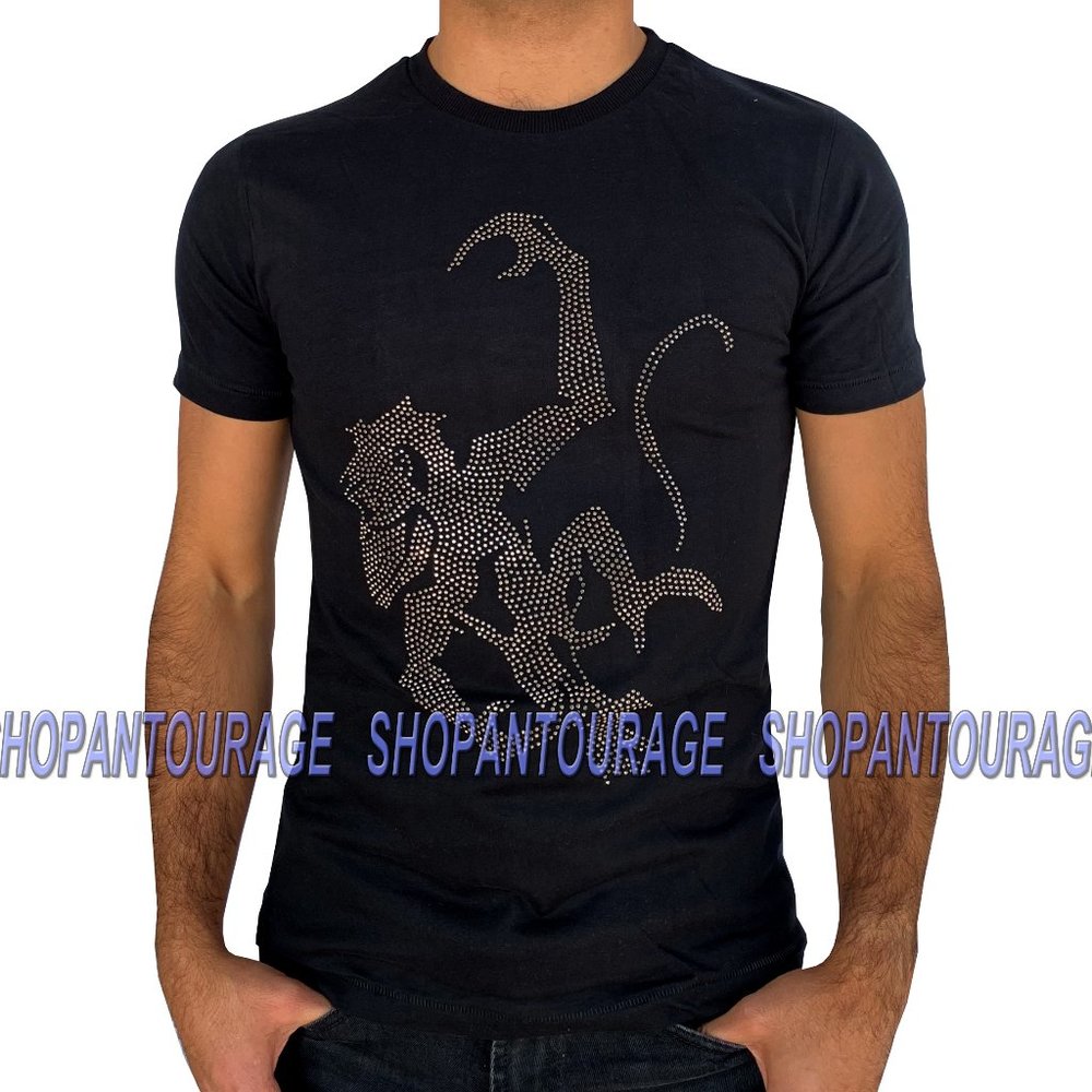 Red Monkey Crystal Monkey RMT-04 T-shirt for Men